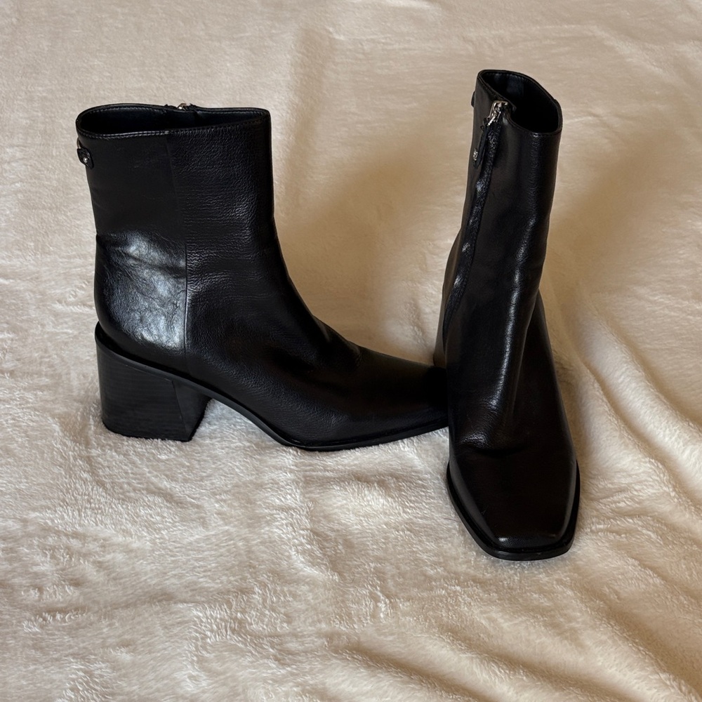 Sam Edelman Black Heeled Boots